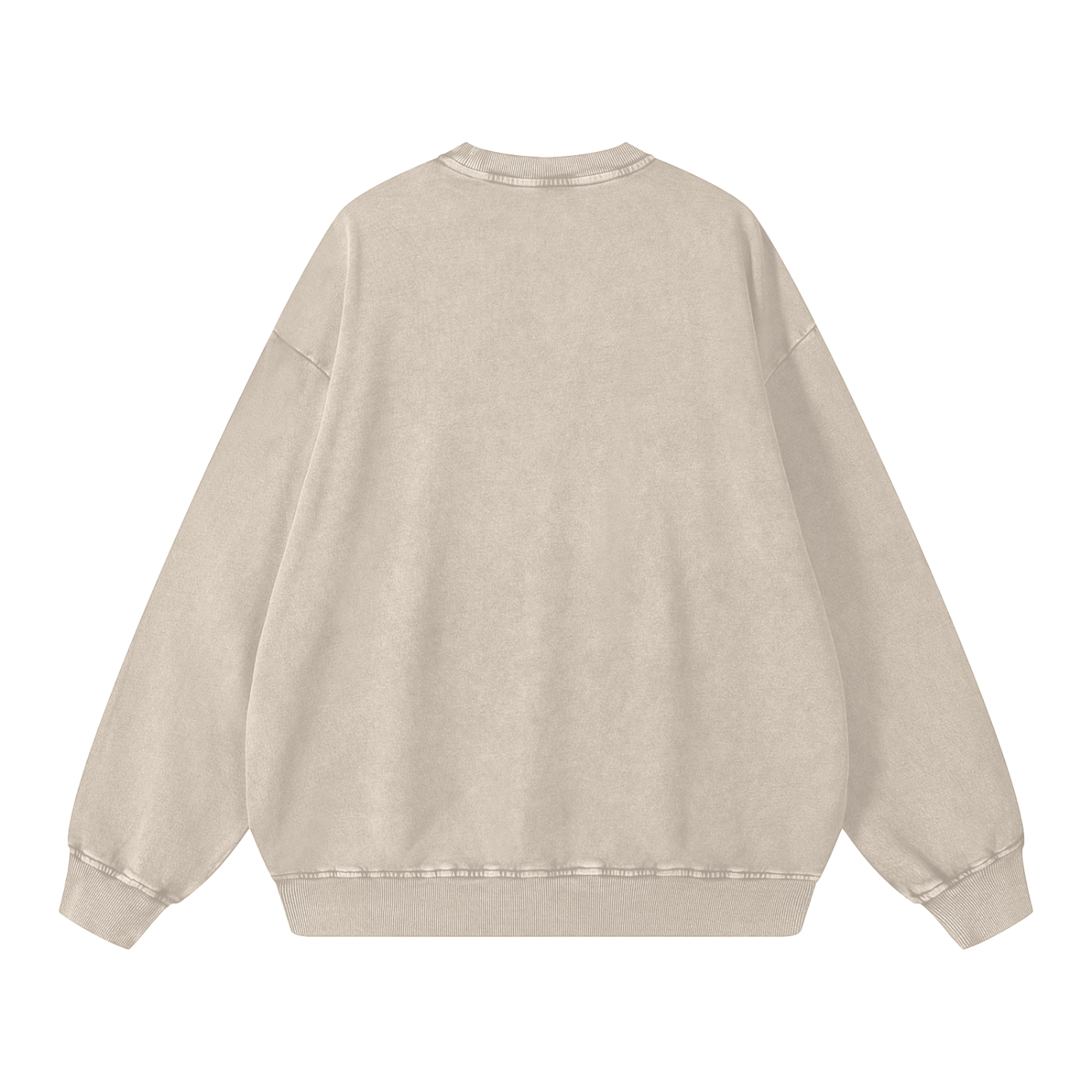 Drop The Stone (Snow Washed Oversized Sweatshirt)